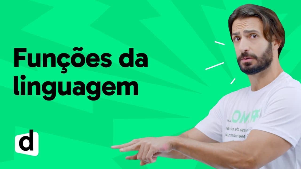Thumbnail: REVISÃO ENEM | PORTUGUÊS: FUNÇÕES DE LINGUAGEM | ESQUENTA ENEM | DESCOMPLICA
