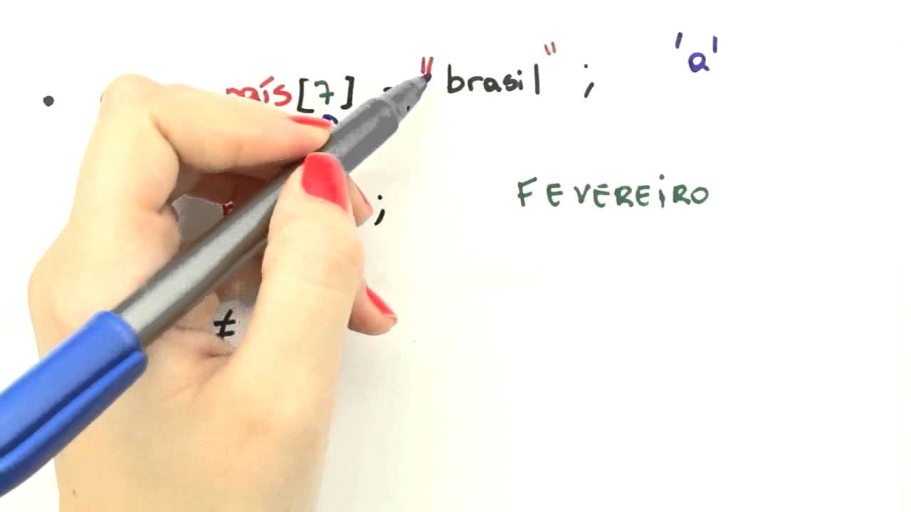 Thumbnail: Me Salva! ALP12 - Arrays de 1 dimensão - strings