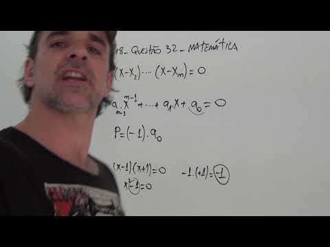 Thumbnail da aula: FUVEST 2018 Matemática Questão 32