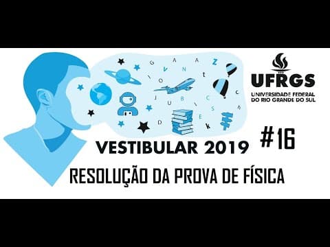 Thumbnail da aula: Resolução da prova de FÍSICA – UFRGS – 2019 – Questão:16.