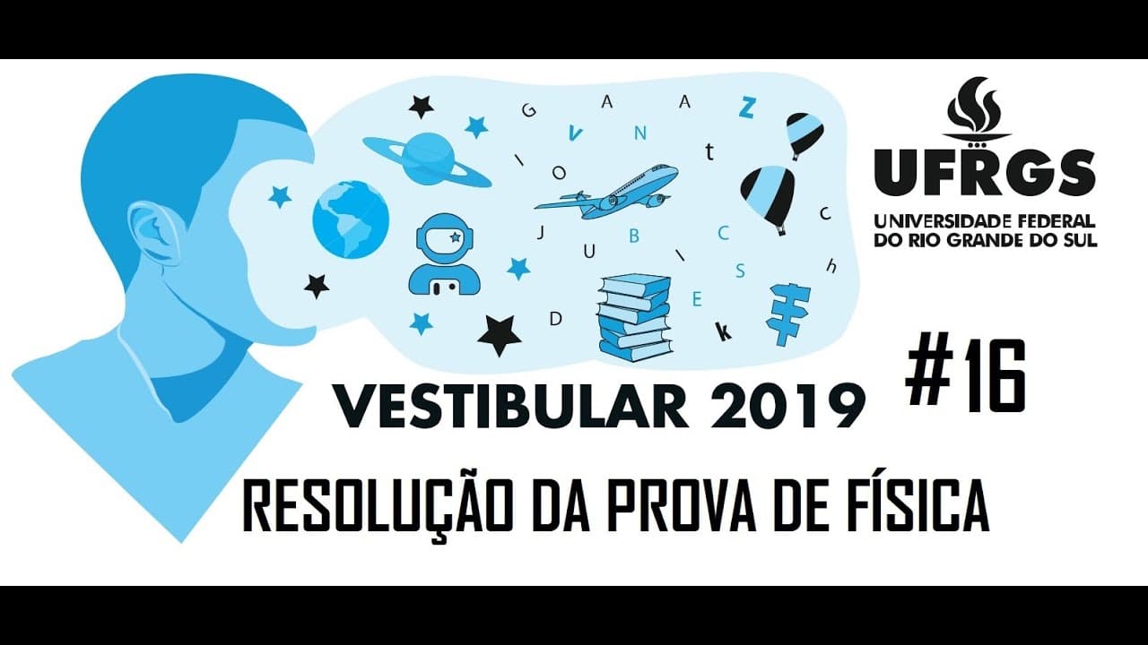 Thumbnail: Resolução da prova de FÍSICA – UFRGS – 2019 – Questão:16.