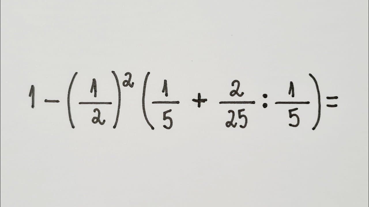 Thumbnail: ▶️ Números Racionais - Expressão Numérica - Professora Angela Matemática