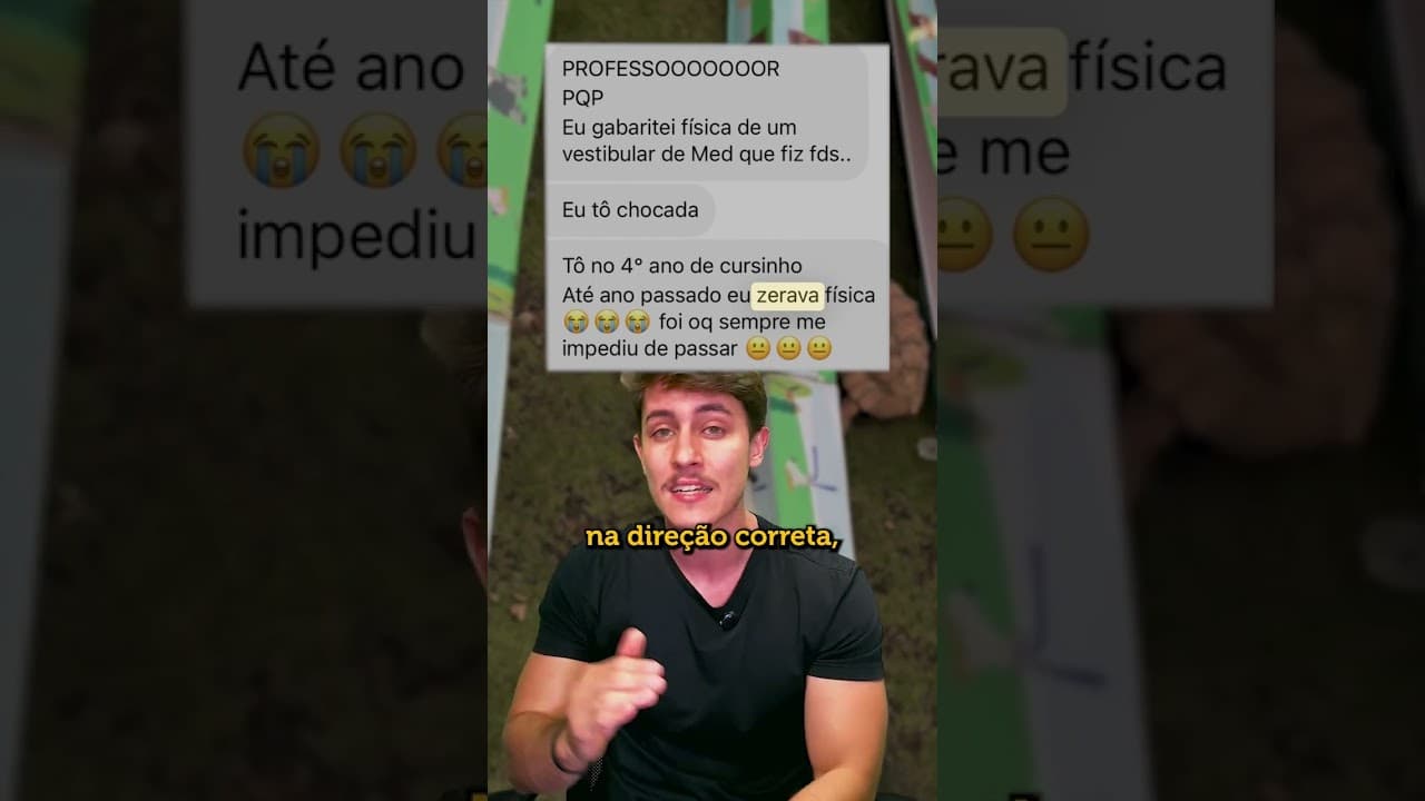 Thumbnail: A velocidade nunca é melhor que a direção 🚀