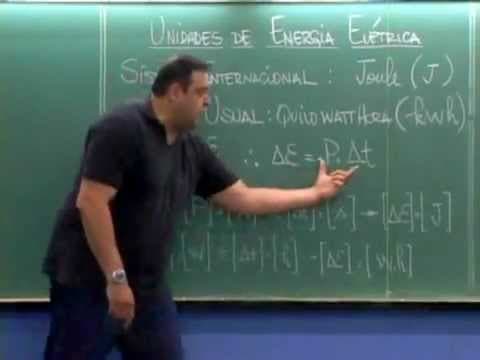 Thumbnail da aula: G1 - Vestibular e Educação: Física - Unidades de Energia Elétrica