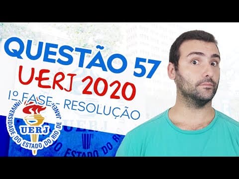 Thumbnail da aula: UERJ 2020 - QUESTÃO 57 DE GEOGRAFIA - RESOLUÇÃO 1° EXAME DE QUALIFICAÇÃO