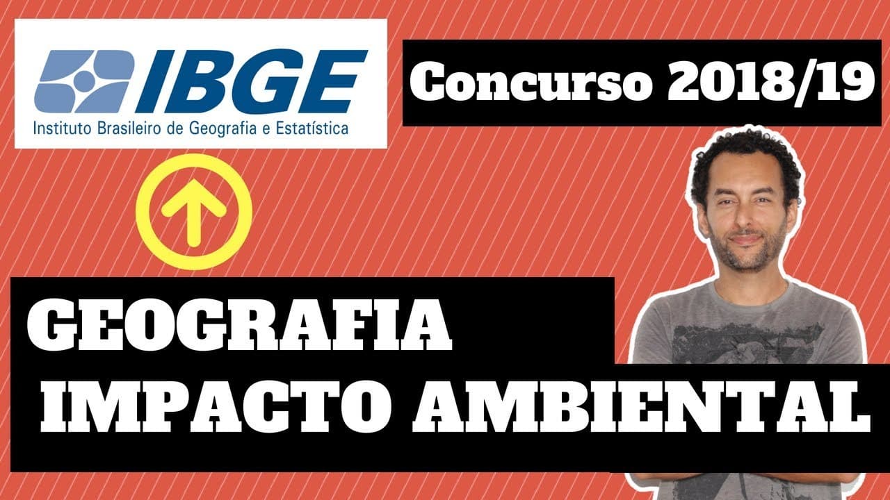 Thumbnail: #ConcursoIBGE |Concurso do IBGE 2018/19| Geografia | Questões comentadas|
