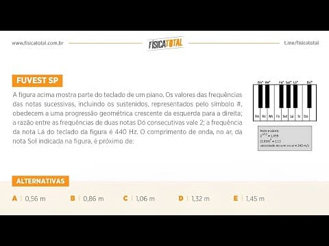 Thumbnail da aula: Lista 02 EXEMPLO 22 Escala Musical
