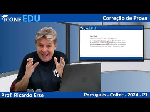 Thumbnail da aula: COLTEC-UFMG 2024 - PORTUGUÊS  P1