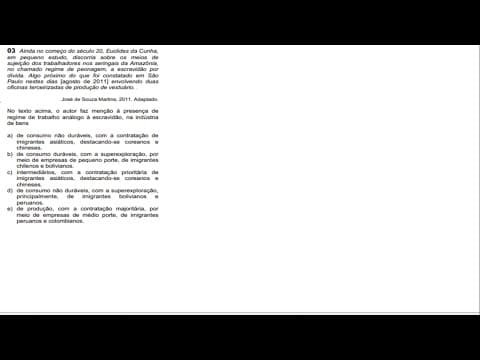 Thumbnail da aula: 03 - FUVEST 2012 (geografia)