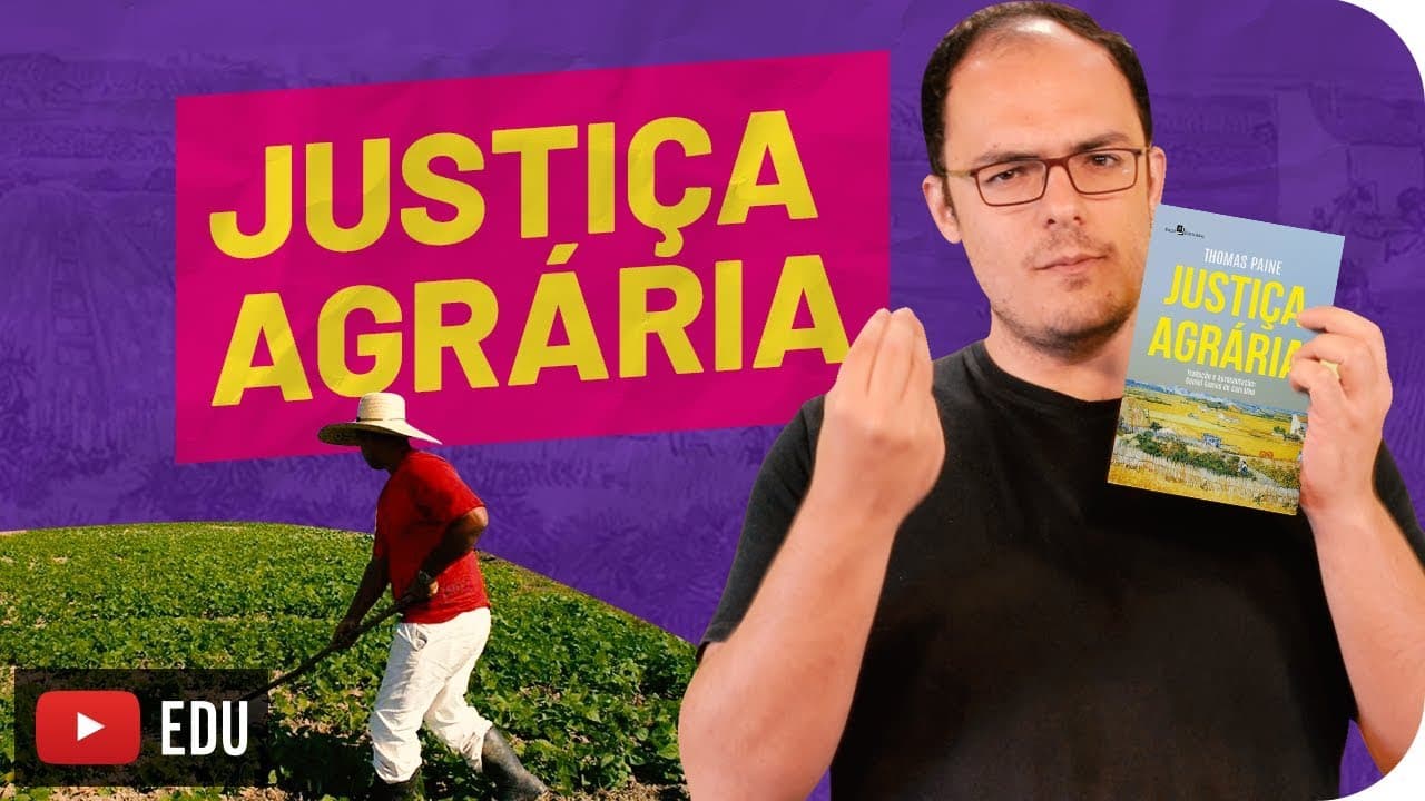Thumbnail: Justiça Agrária | O livro de Thomas Paine, traduzido e prefaciado pelo professor Daniel Gomes