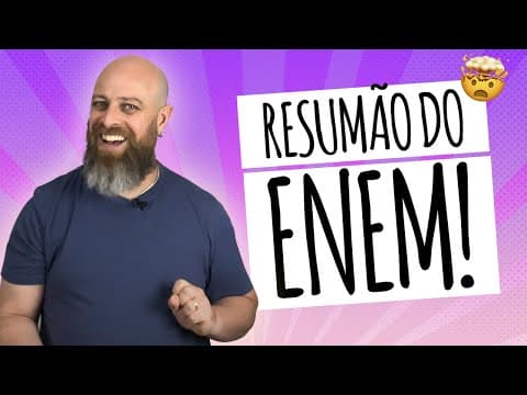Thumbnail da aula: O que cai no ENEM?  [Professor Noslen] #professornoslen #enem #codigoselinguagens