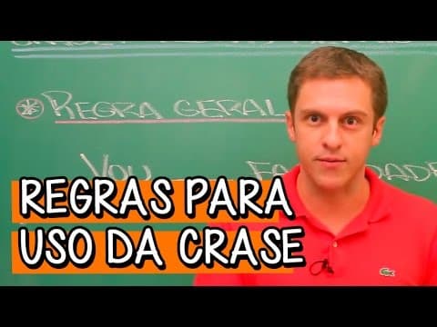 Thumbnail da aula: COMO USAR CRASE? | REDAÇÃO | DESCOMPLICA