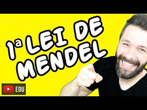 Thumbnail da aula: 1 LEI DE MENDEL - Genética | Biologia com Samuel Cunha
