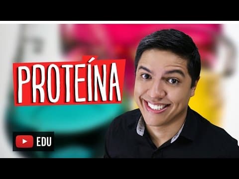Thumbnail da aula: PROTEÍNAS - AMINOÁCIDOS - BIOQUÍMICA  - Biologia com o Prof. Kennedy Ramos