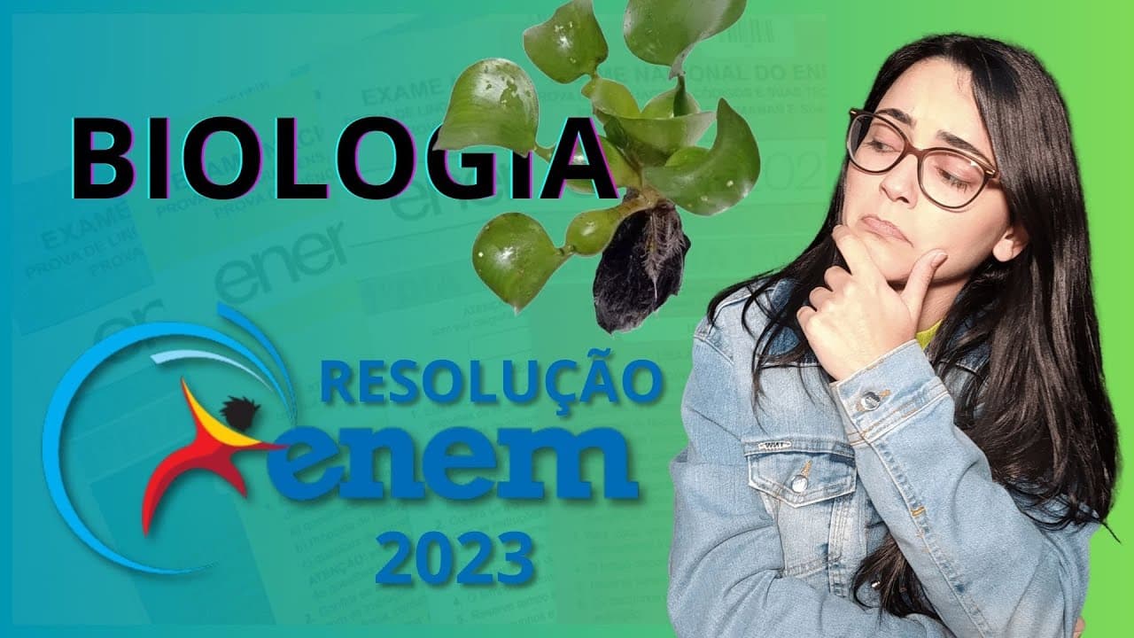Thumbnail: RESOLUÇÃO ENEM 2023 | A biorremediação designa tratamentos que usam organismos para reduzir a ...