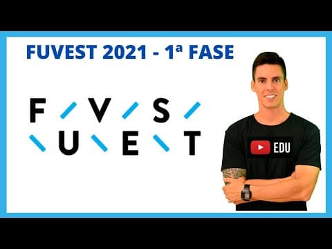 Thumbnail da aula: CORREÇÃO FUVEST 2021 - BIOLOGIA 1ª FASE