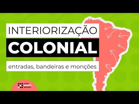 Thumbnail da aula: INTERIORIZAÇÃO COLONIAL: entradas, bandeiras e monções | História para o Enem | Felipe de Oliveira