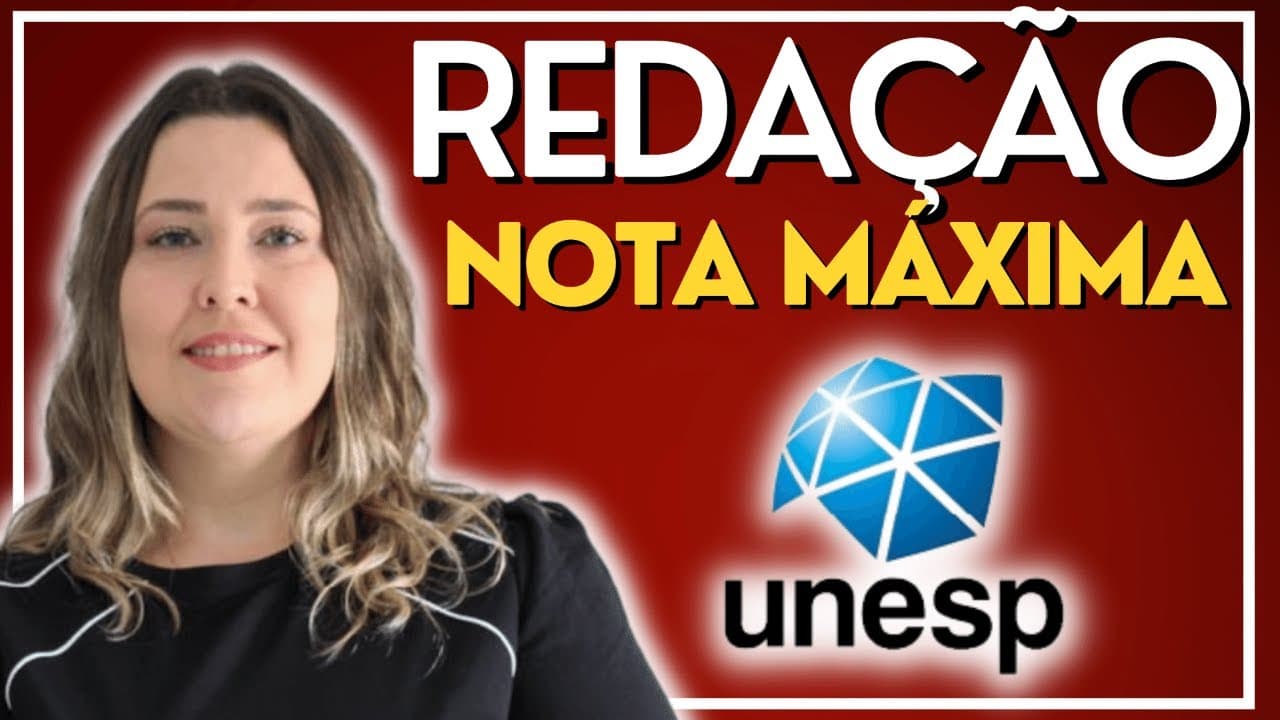 Thumbnail: UNESP 2023 | Tudo o que você precisa para arrasar na redação | Português de Perto