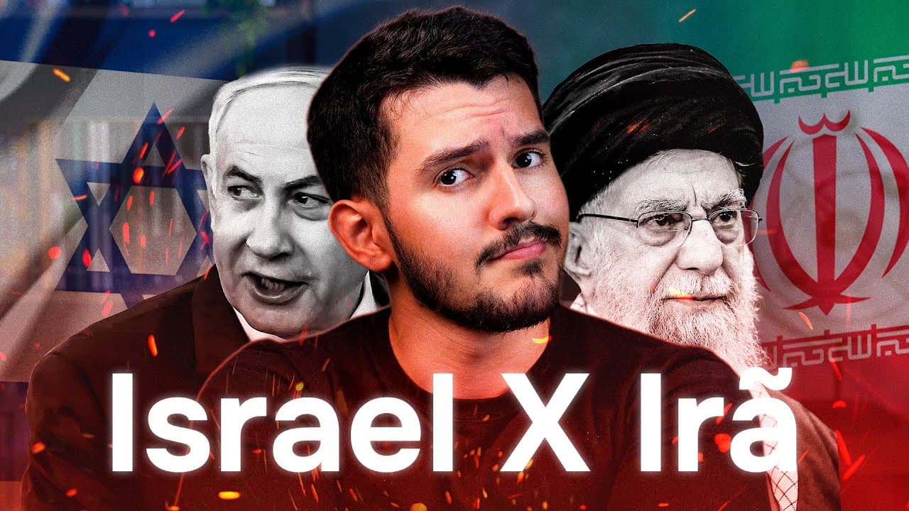 Thumbnail: A GUERRA entre ISRAEL e IRÃ l Geografia para o ENEM