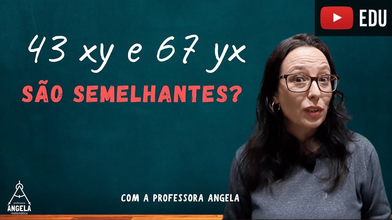 Thumbnail: Termos Semelhantes - Monômios - Professora Angela