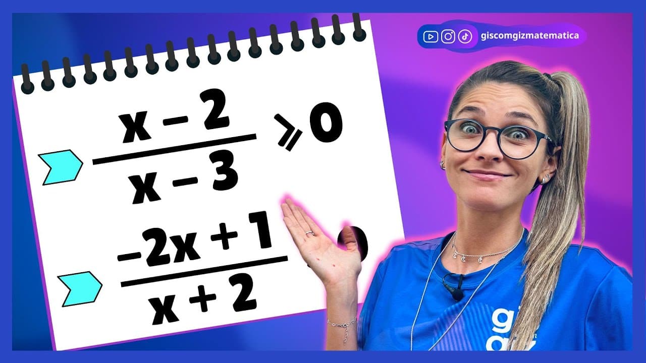 Thumbnail: INEQUAÇÃO QUOCIENTE