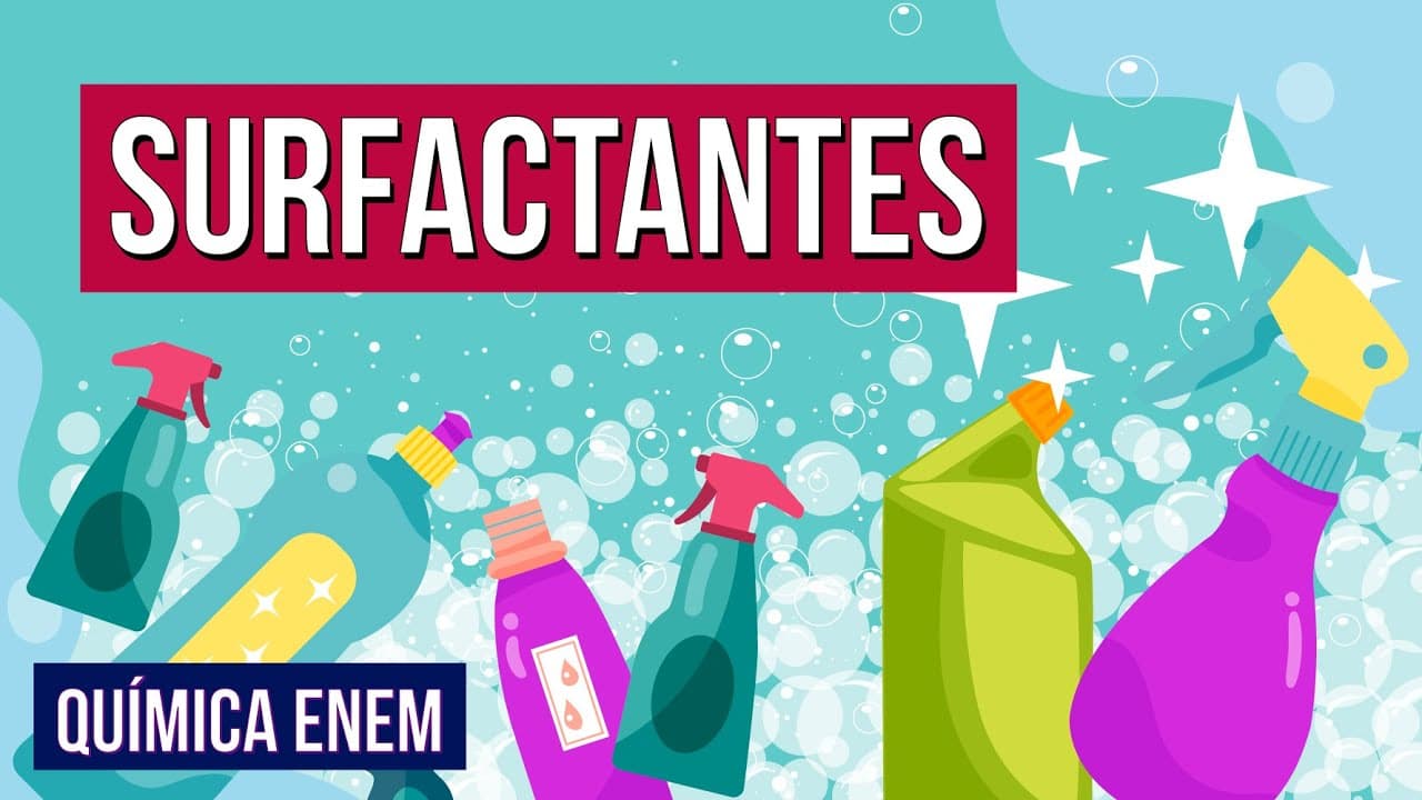 Thumbnail: SURFACTANTES: tensoativos | RESUMO DE QUÍMICA PARA O ENEM