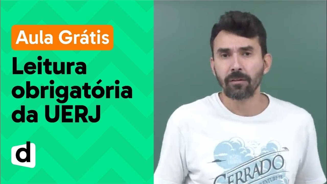 Thumbnail: AO VIVO | RESUMO SOBRE A LEITURA OBRIGATÓRIA DA UERJ - HORA DE ALIMENTAR SERPENTES | DESCOMPLICA