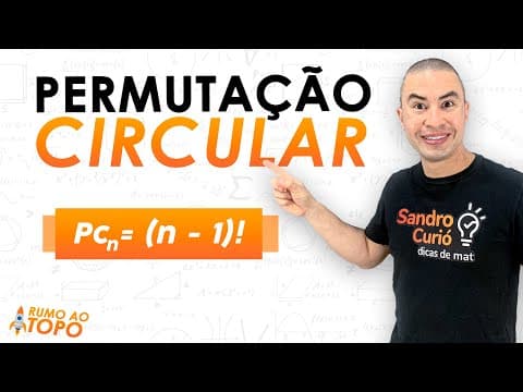 Thumbnail da aula: PERMUTAÇÃO CIRCULAR l FÁCIL e RÁPIDO