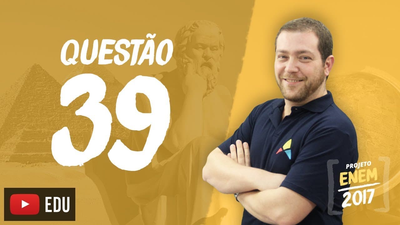 Thumbnail: Enem 2016 - Ciências Humanas | Questão 39 (Caderno Branco)