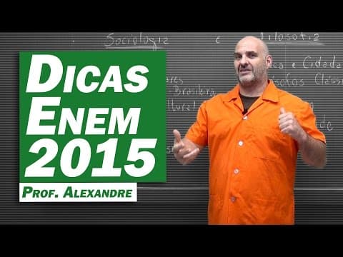 Thumbnail da aula: Dicas Enem - Sociologia e Filosofia