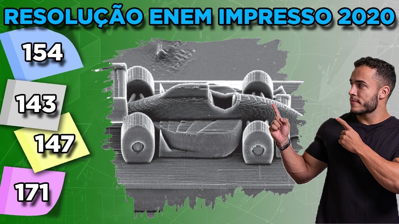 Thumbnail: 🔵 Questão 154  - Caderno Azul | Unidades de Medida | MATEMÁTICA ENEM 2020