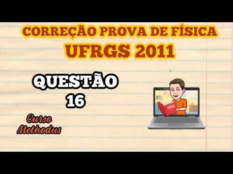 Thumbnail da aula: 16 de 2011 da prova de física da UFRGS - Considere o circuito abaixo - neste circuito todos os