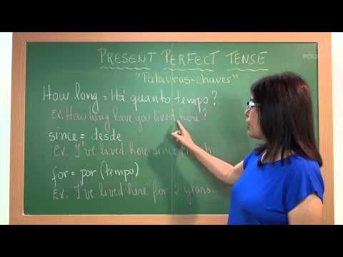 Thumbnail da aula: Videoaulas Poliedro | Enem | Present Perfect Tense:  Palavras-chaves III