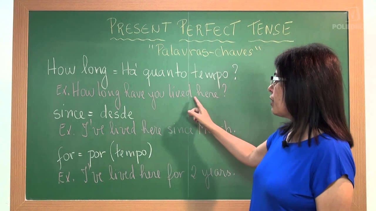 Thumbnail: Videoaulas Poliedro | Enem | Present Perfect Tense:  Palavras-chaves III