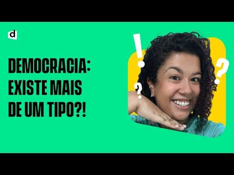 Thumbnail da aula: Existe mais de UM Tipo de Democracia?  | Revisão de Sociologia