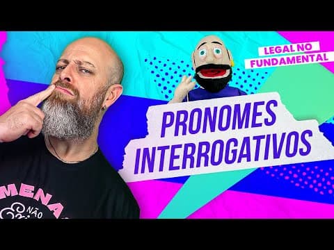 Thumbnail da aula: Pronomes Interrogativos [Professor Noslen]