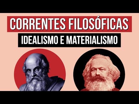 Thumbnail da aula: CORRENTES FILOSÓFICAS: Idealismo e Materialismo | Filosofia para o Enem | Ernani Júnior da Silva