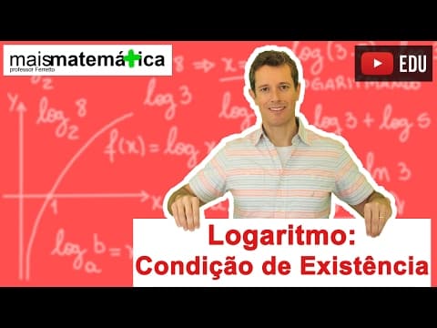 Thumbnail da aula: Logaritmo: Condição de Existência (Aula 3 de 14)
