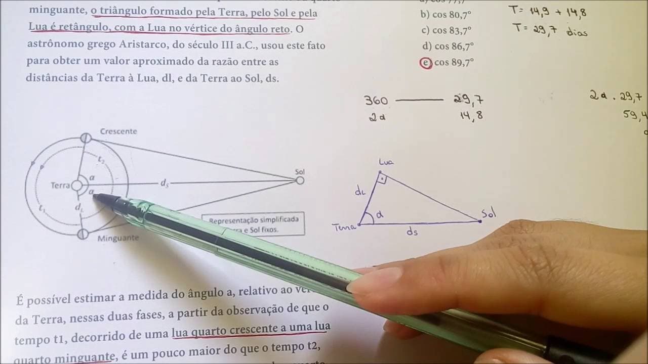 Thumbnail: Resolução de exercício - Matemática - Fuvest 2016