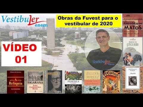 Thumbnail da aula: COMO LER E ENTENDER OS LIVROS DA FUVEST 2020 - vídeo 01