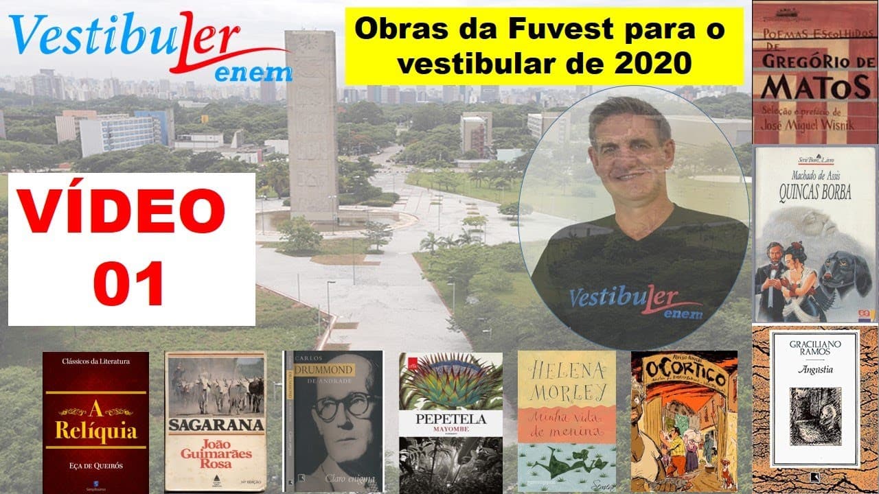 Thumbnail: COMO LER E ENTENDER OS LIVROS DA FUVEST 2020 - vídeo 01