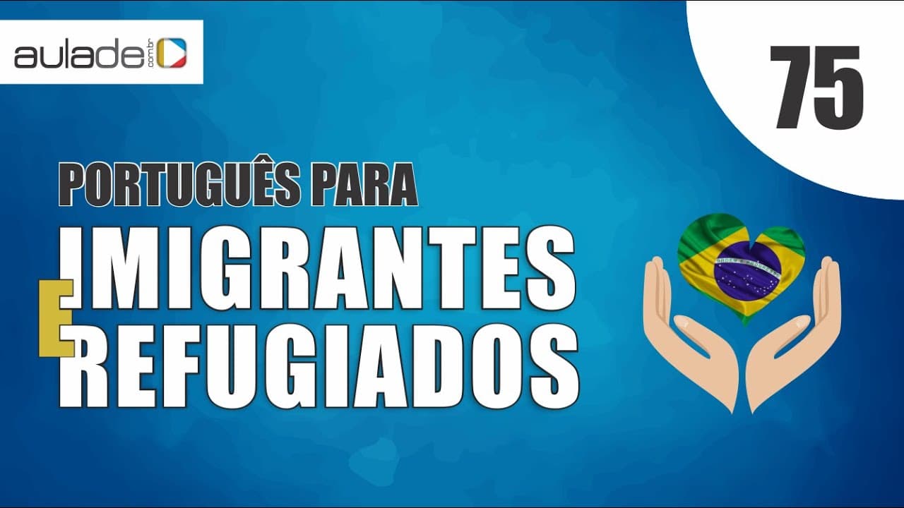 Thumbnail: Português para imigrantes e refugiados: Leitura e Produção textual: Que língua você fala?