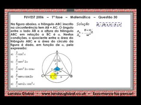 Thumbnail da aula: FUVEST USP 2006 MAT P1 Q30