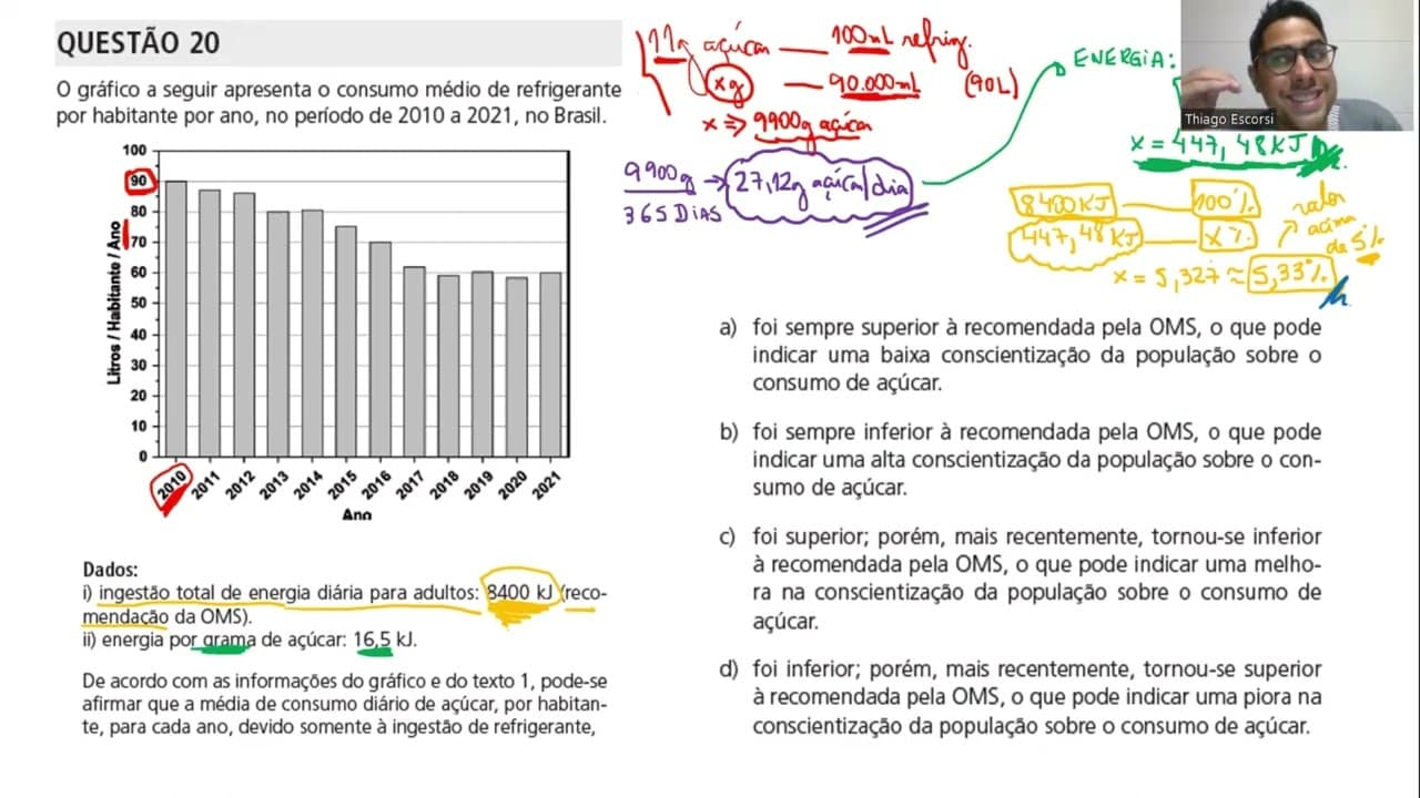 Thumbnail: UNICAMP 2024 - 1ª FASE ‐ RESOLUÇÃO DAS QUESTÕES DE QUÍMICA