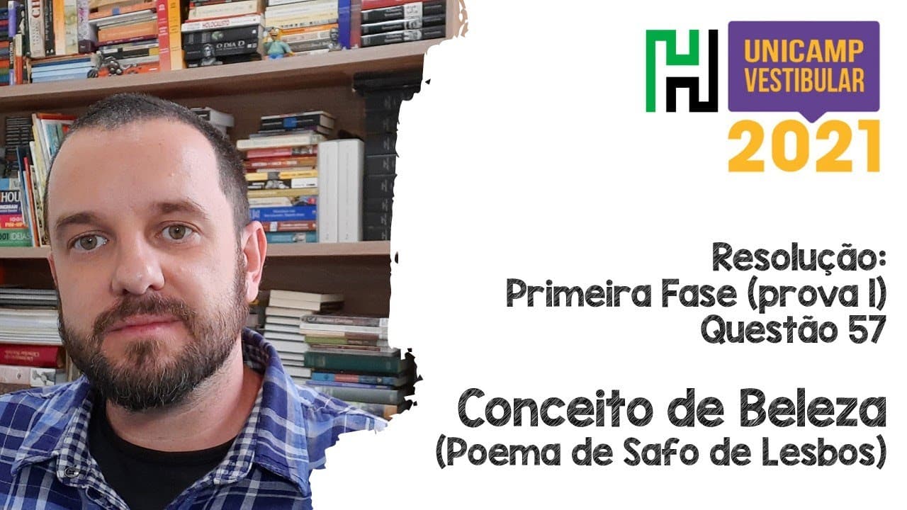 Thumbnail: Resolução: Unicamp 2021 História Q57 (Conceito de Beleza)