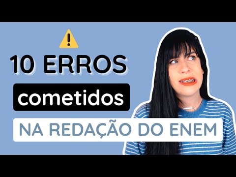 Thumbnail da aula: Redação Enem: o que NÃO fazer