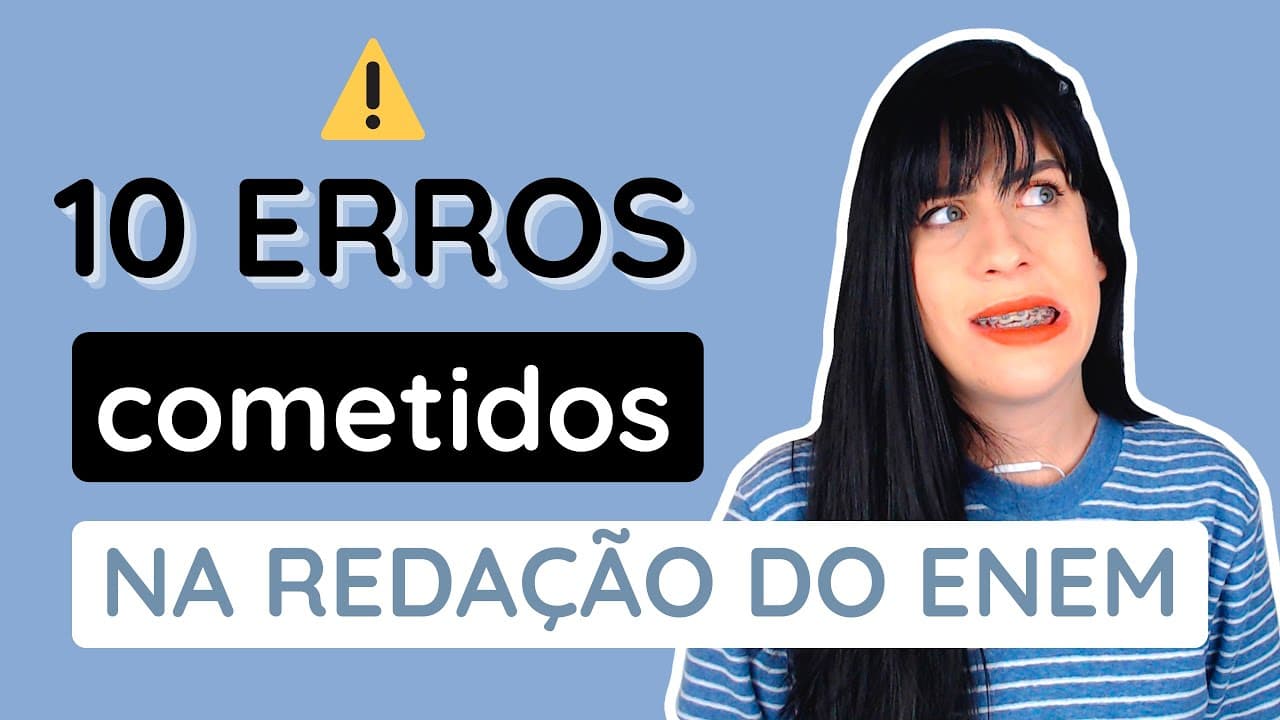 Thumbnail: Redação Enem: o que NÃO fazer