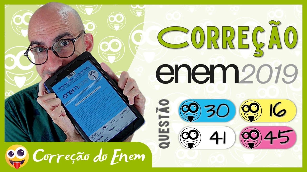 Thumbnail: [CORREÇÃO DO ENEM] Questão 30 - Enem 2019 - Prova azul ▷ Estratos: formação da língua portuguesa