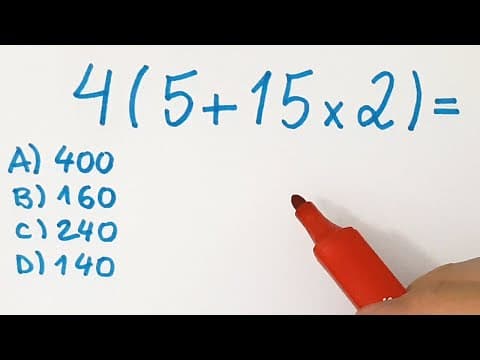 Thumbnail da aula: 🔥 HELP MATEMÁTICA BÁSICA - Expressão Numérica  -  #286