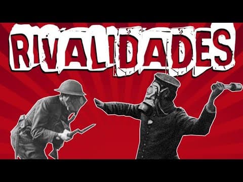 Thumbnail da aula: AS RIVALIDADES E A POLÍTICA DE ALIANÇAS DA 1ª GUERRA MUNDIAL